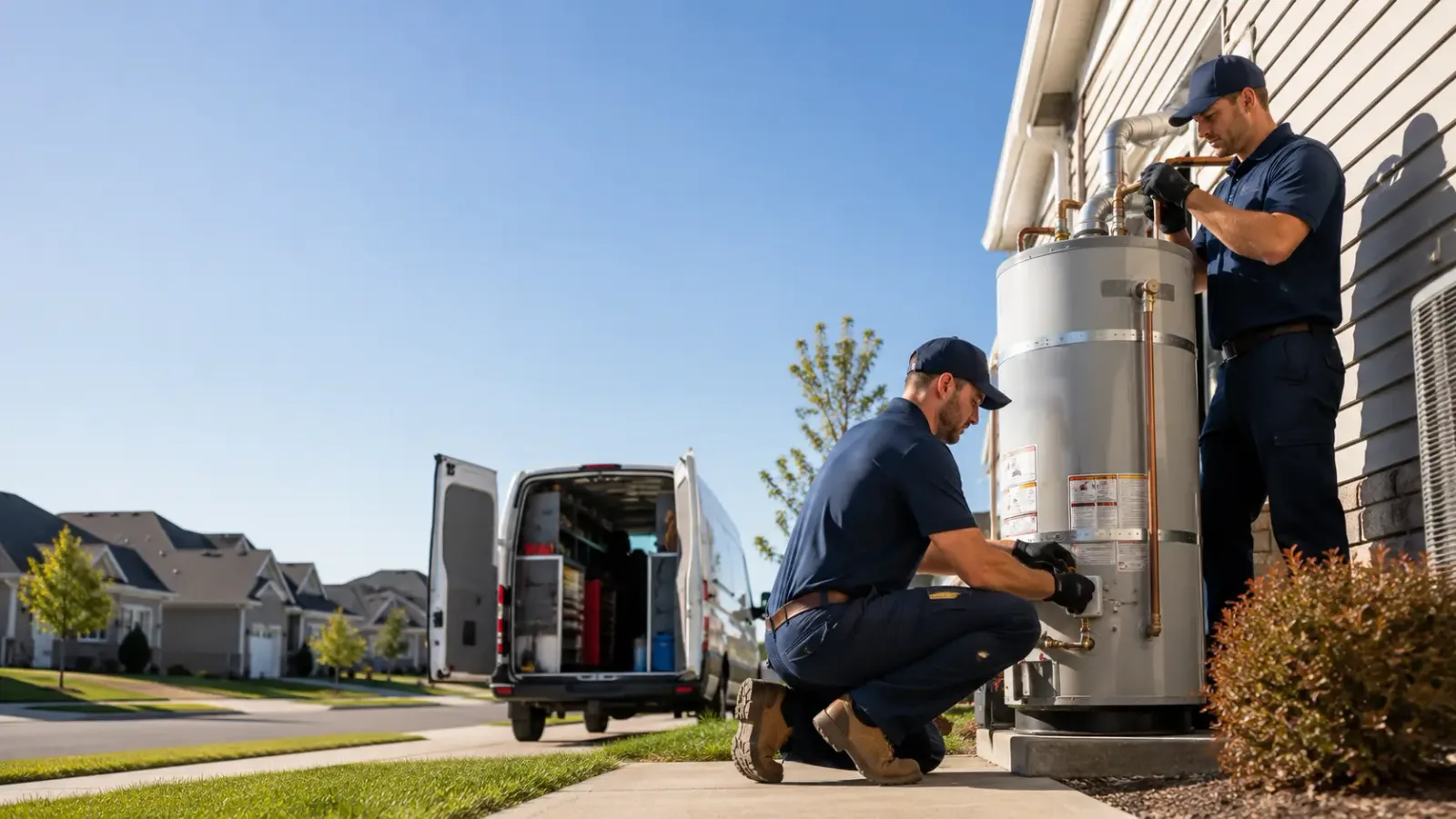 Water Heater Installation in Schwertner, TX